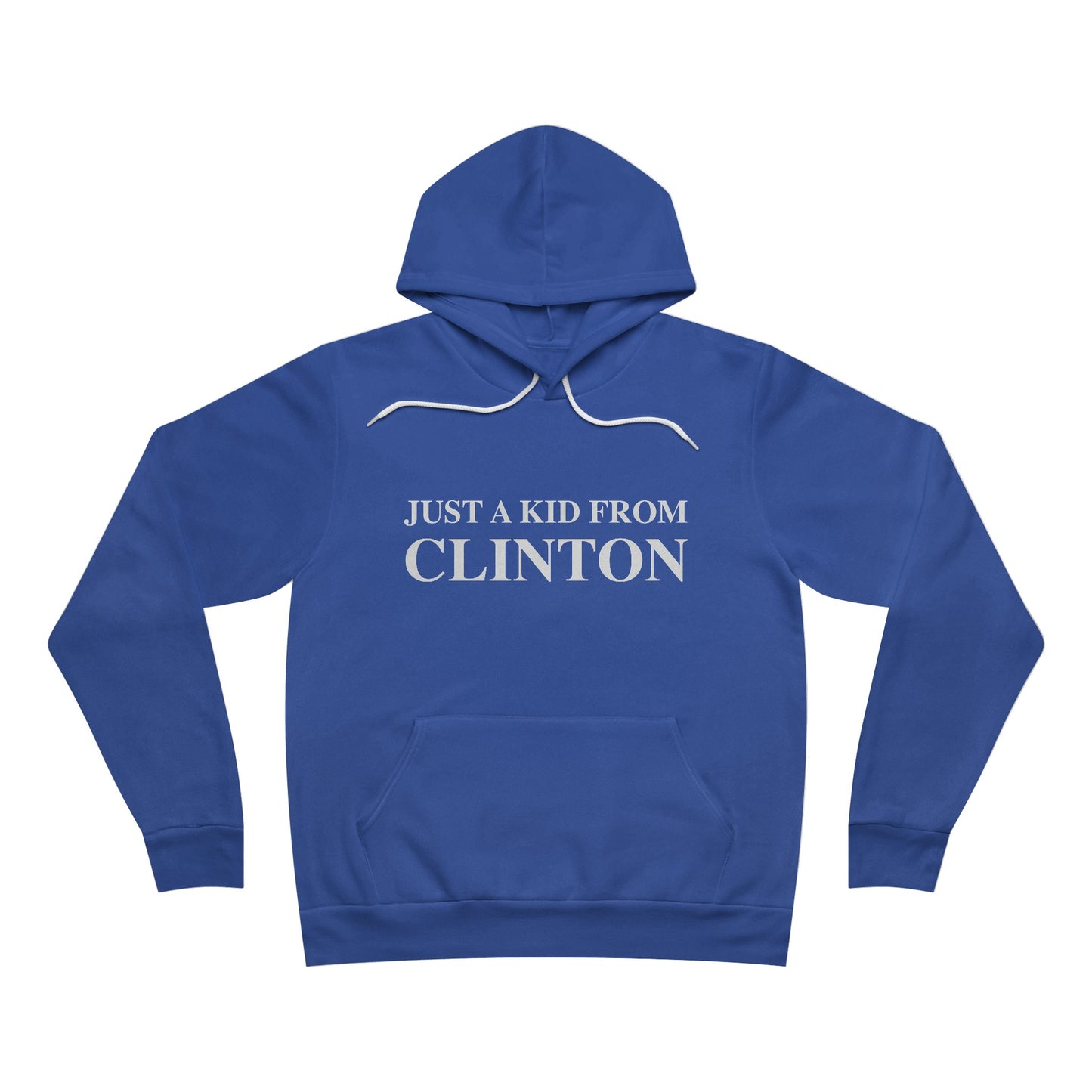 Just a kid from Clinton Unisex Sponge Fleece Pullover Hoodie