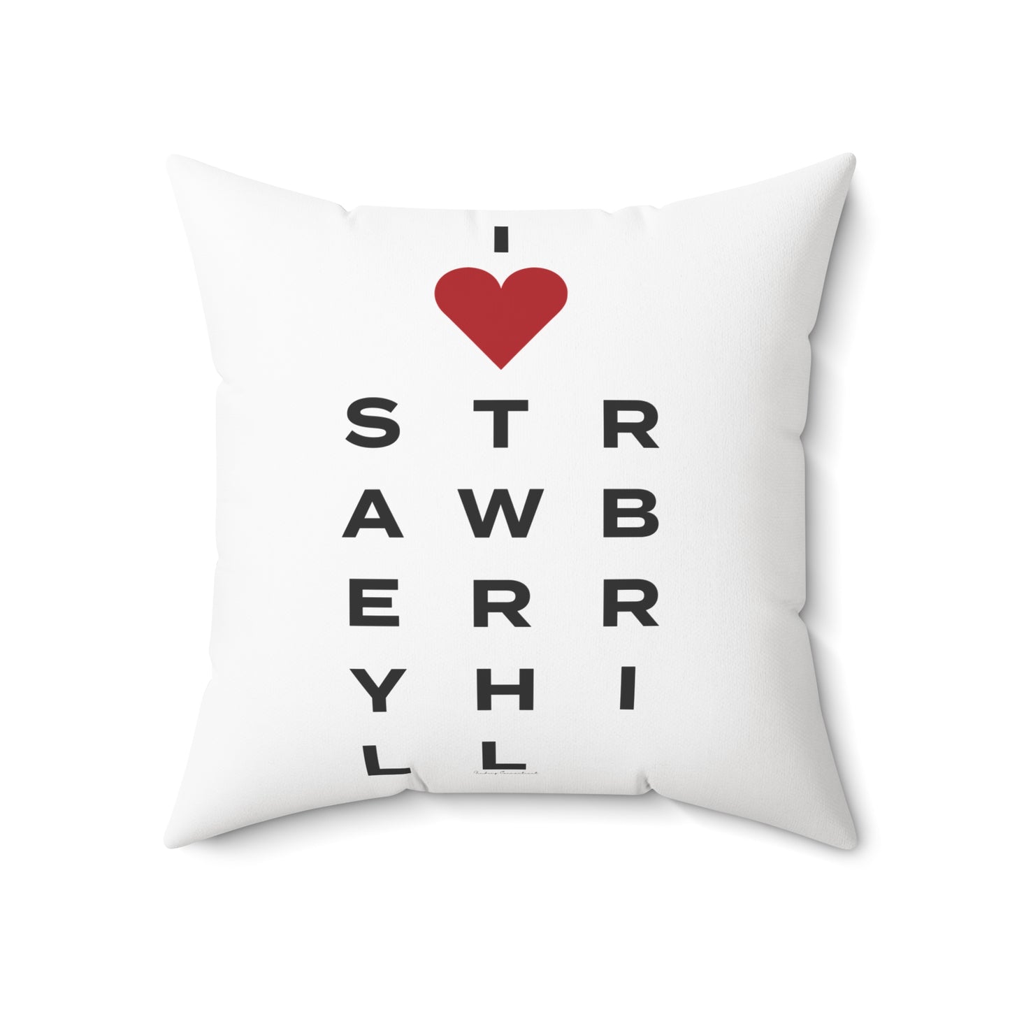 Strawberry Hill Vision Spun Polyester Square Pillow