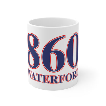860 Waterford Red, White & Blue Mug 11oz