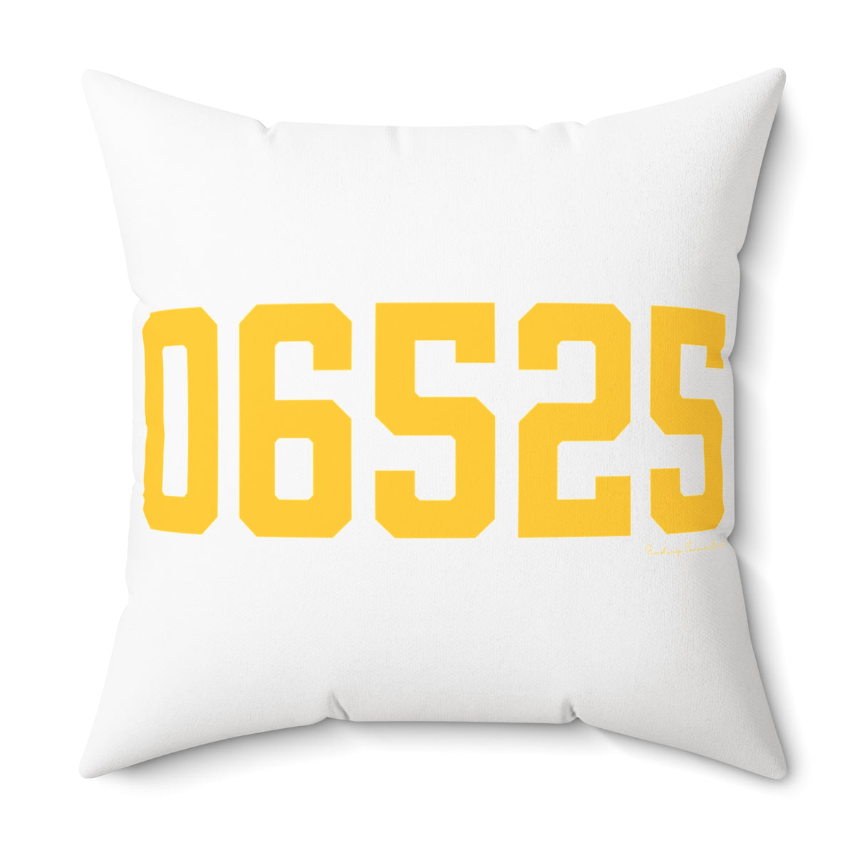 06525 Woodbridge Connecticut Zip Code Polyester Square Pillow