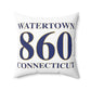 Watertown 860 Connecticut Polyester Square Pillow