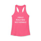 I Really Really Miss West Norwalk Women's Ideal Racerback Tank Top