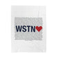 Weston Love Velveteen Plush Blanket