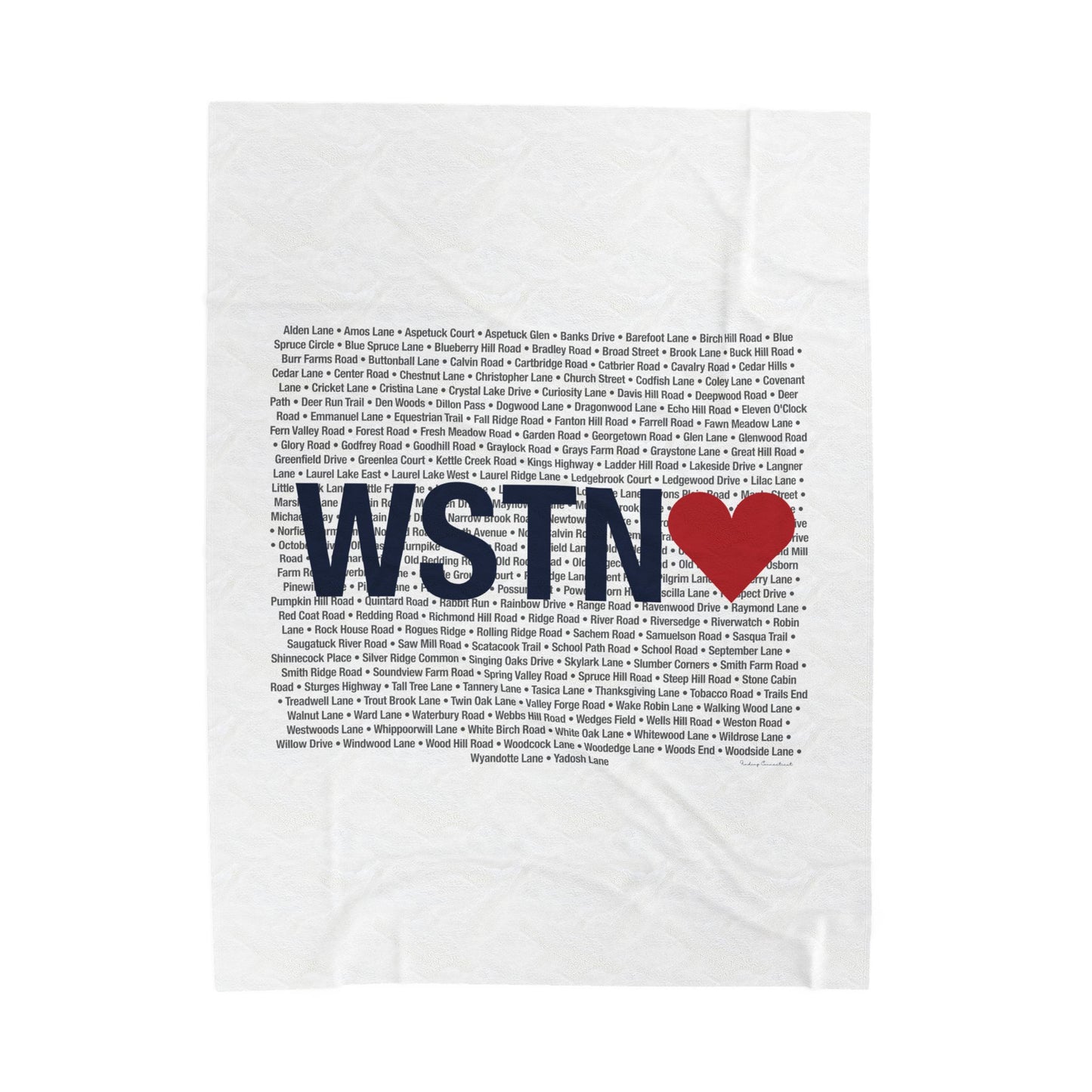 Weston Love Velveteen Plush Blanket