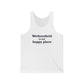Wethersfield is My Happy Place Unisex Jersey Tank Top