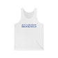 Just a kid from Brookfield Unisex Jersey Tank