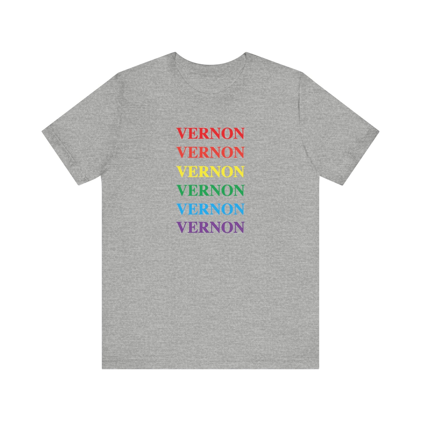 Vernon Pride Unisex Jersey Short Sleeve Tee