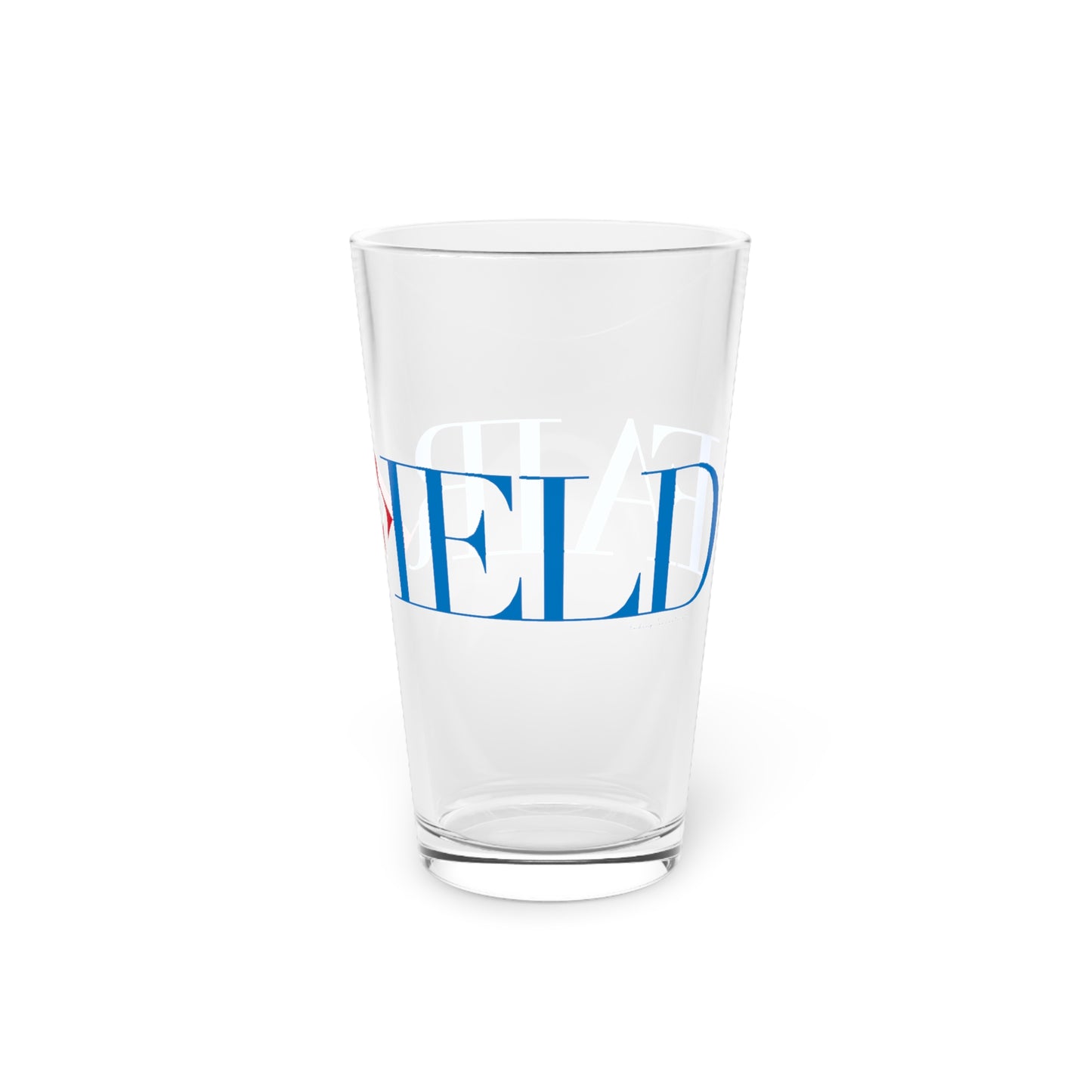 41 Tilt Fairfield Pint Glass, 16oz