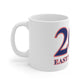 203 East Norwalk Red, White & Blue Mug 11oz