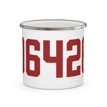 06426 Essex Connecticut Zip Code Enamel Camping Mug