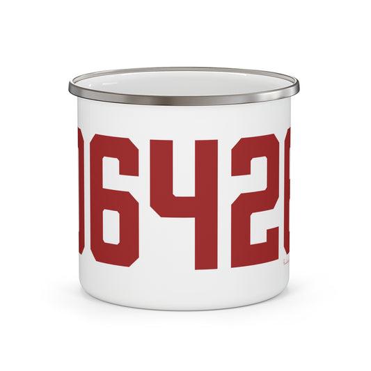 06426 Essex Connecticut Zip Code Enamel Camping Mug