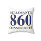 Willimantic 860 Connecticut Spun Polyester Square Pillow
