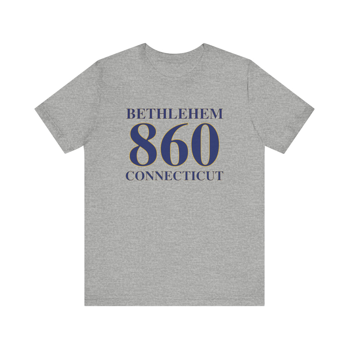 Bethlehem 860 Connecticut Unisex Jersey Short Sleeve T-Shirt