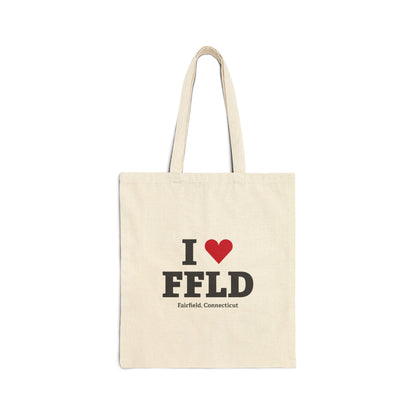I Heart FFLD Cotton Canvas Tote Bag