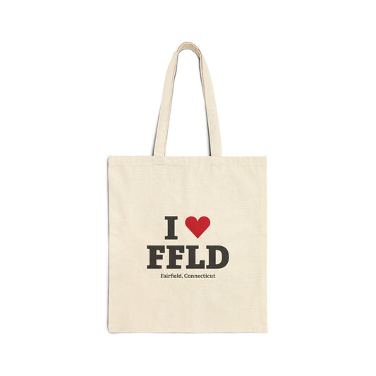 I Heart FFLD Cotton Canvas Tote Bag