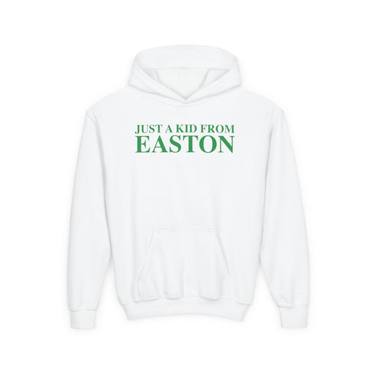 Just a kid from Easton Youth Heavy Blend Hooded Sweatshirt