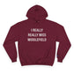 I Really Really Miss Middlefield  Champion Hoodie