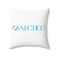 41 Tilt Connecticut Spun Polyester Square Pillow