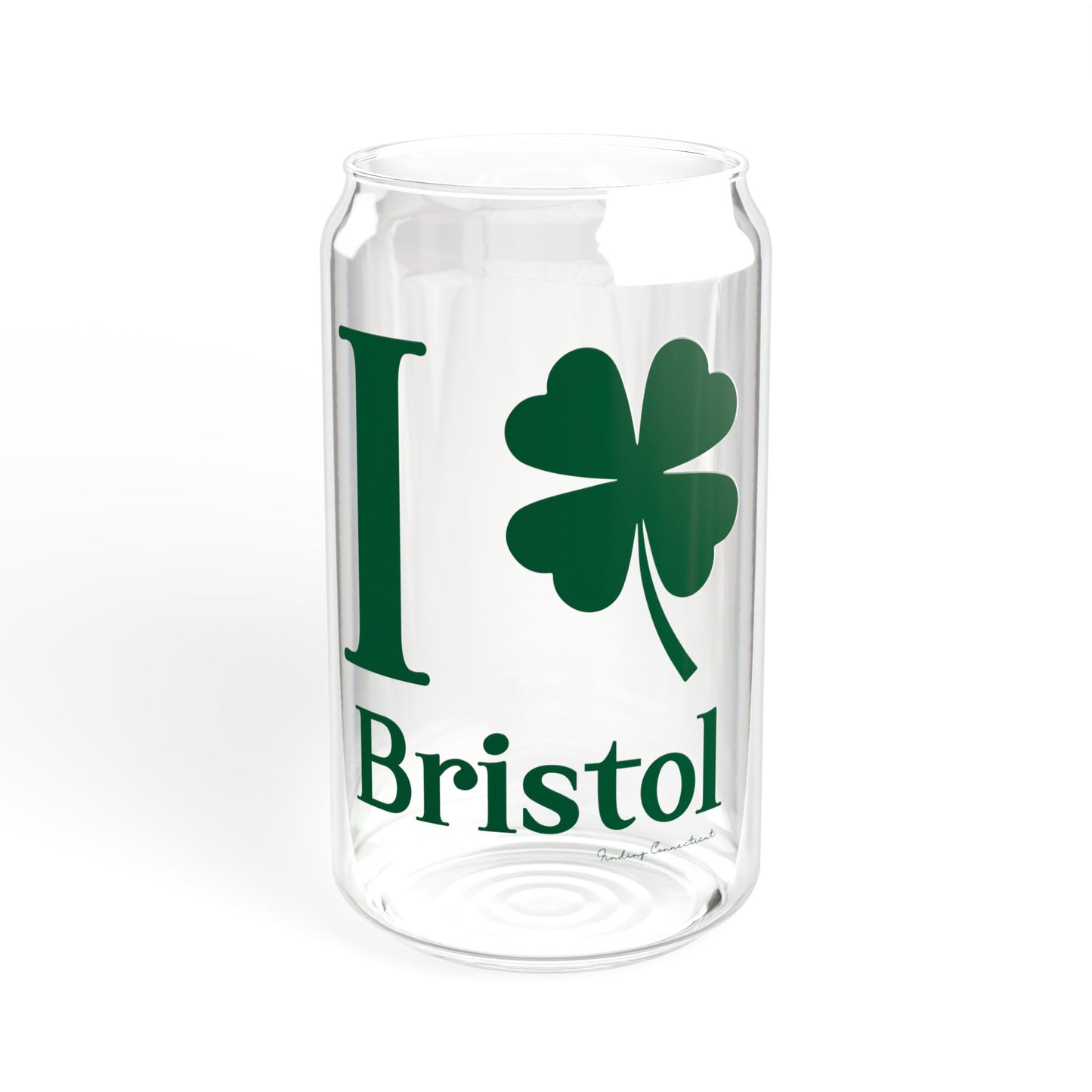 I Clover Bristol Sipper Glass, 16oz