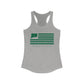 Portland Connecticut St. Patrick’s Day Flag Women's Ideal Racerback Tank Top