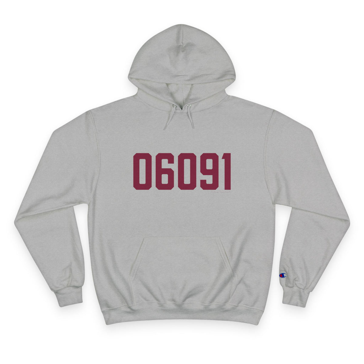 06091 Hartland Connecticut Zip Code Champion Hoodie