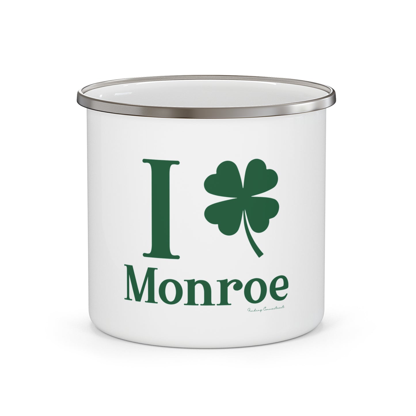 I Clover Monroe Enamel Camping Mug