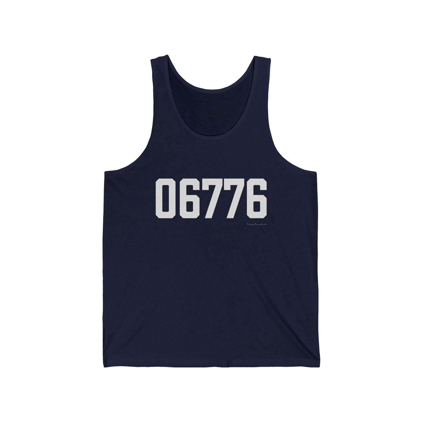 06776 - New Milford CT zip code  Unisex Jersey Tank