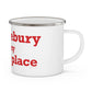Middlebury is My Happy Place Enamel Camping Mug
