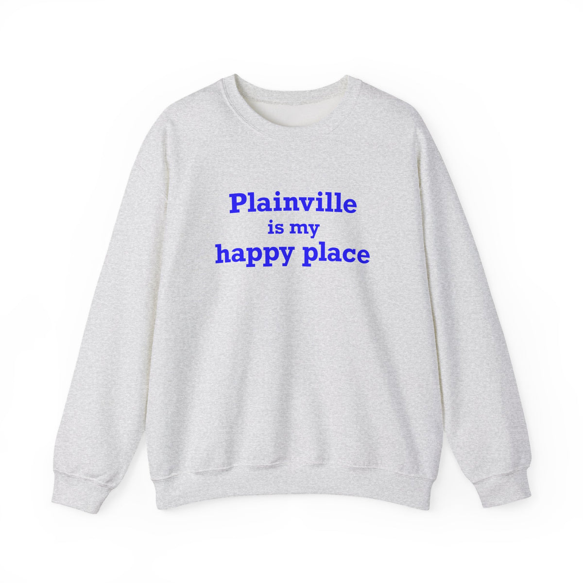 Plainville is My Happy Place Heavy Blend™ Crewneck Sweatshirt