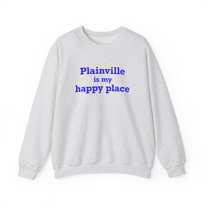 Plainville is My Happy Place Heavy Blend™ Crewneck Sweatshirt