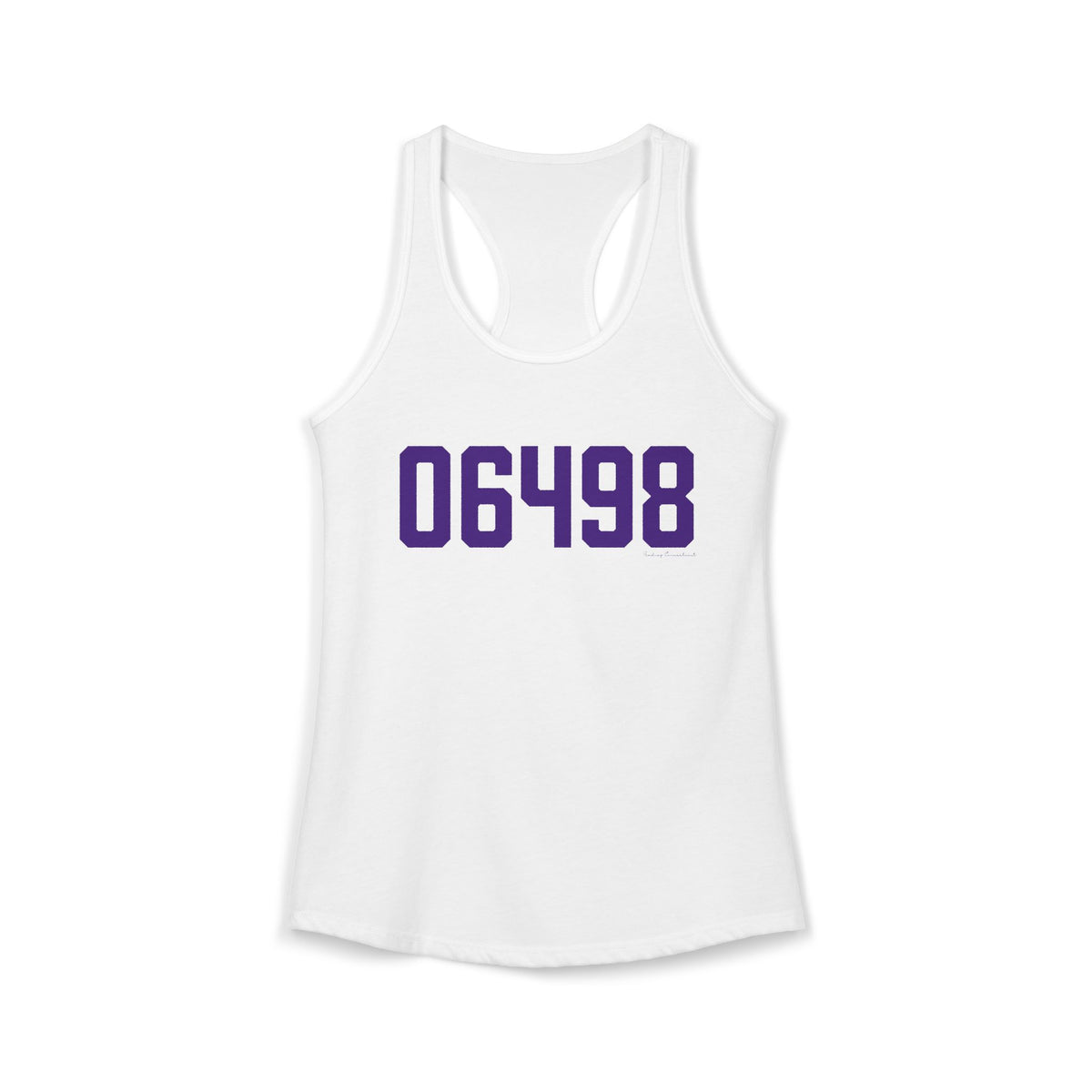 06498 Westbrook Connecticut Zip Code Women's Ideal Racerback Tank Top