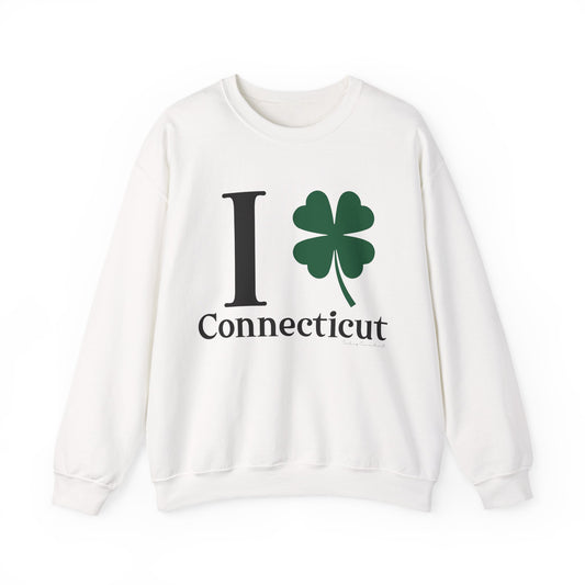 I Clover Connecticut Unisex Heavy Blend™ Crewneck Sweatshirt