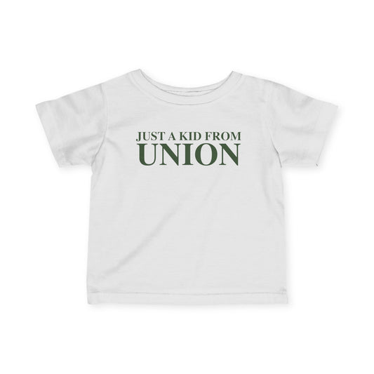 Just a kid from Union Infant Fine Jersey T-Shirt