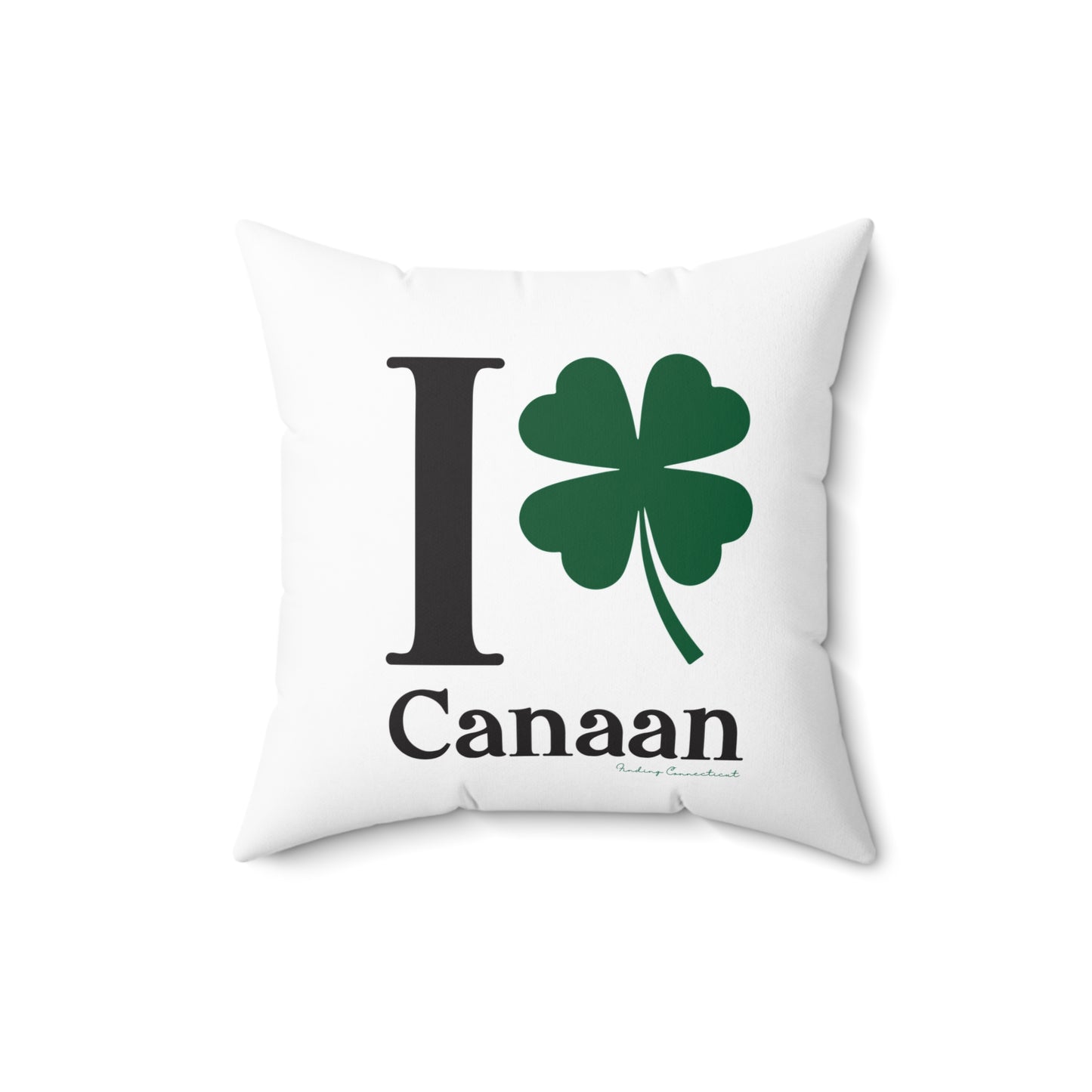 I Clover Canaan Spun Polyester Square Pillow