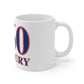 860 Simsbury Hill Red, White & Blue Mug 11oz