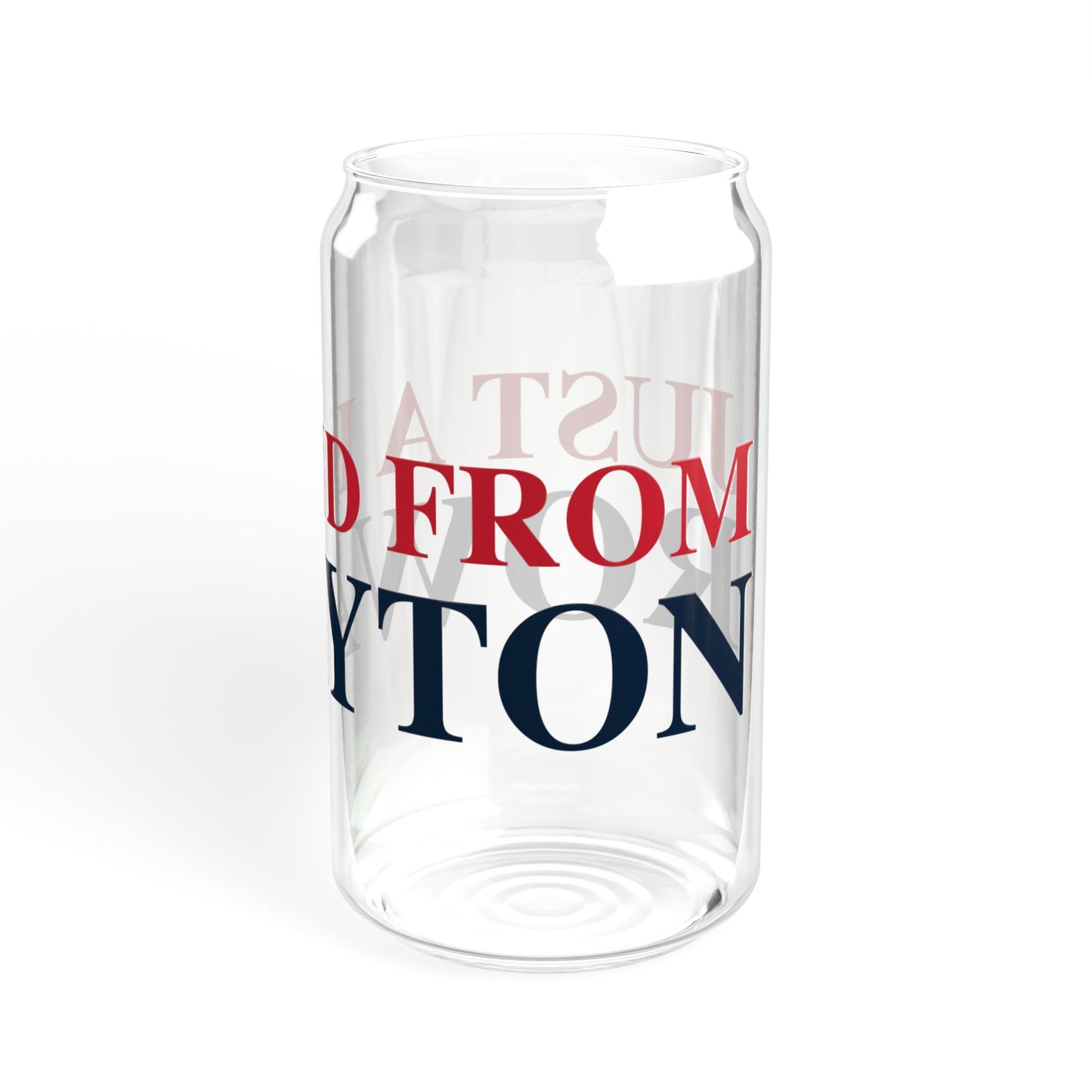Just a kid from Rowayton Sipper Glass, 16oz