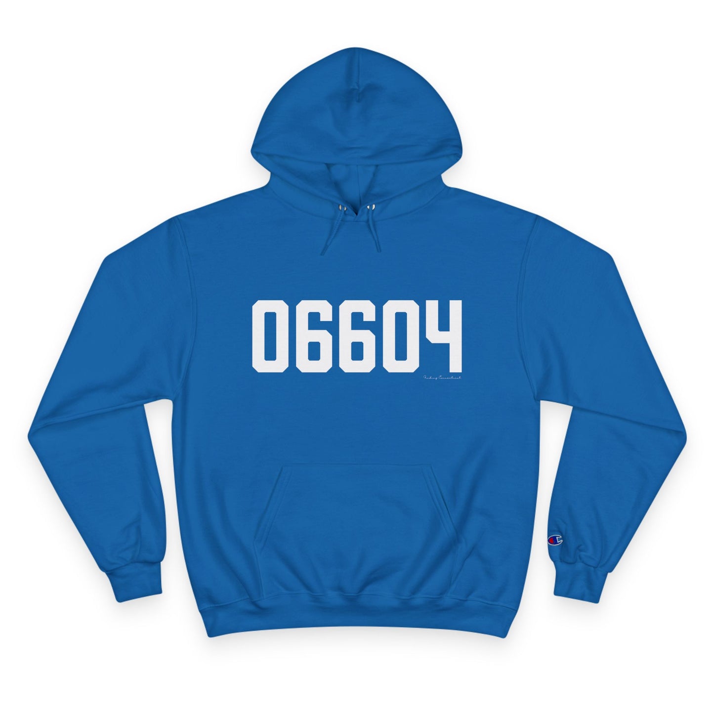06604 Bridgeport CT Zip Code Champion Hoodie Sweatshirt