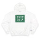 Vintage Exit 36 Merritt Parkway Sign Champion Hoodie
