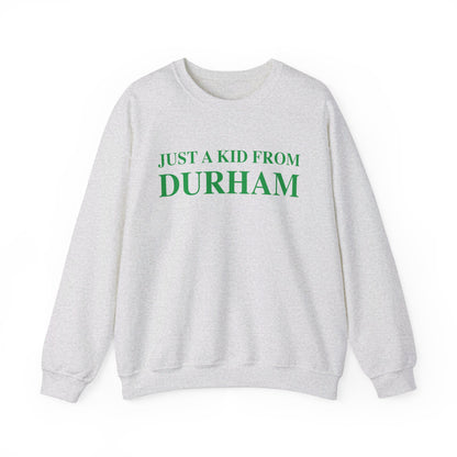 Just a kid from Durham Unisex Heavy Blend™ Crewneck Sweatshirt