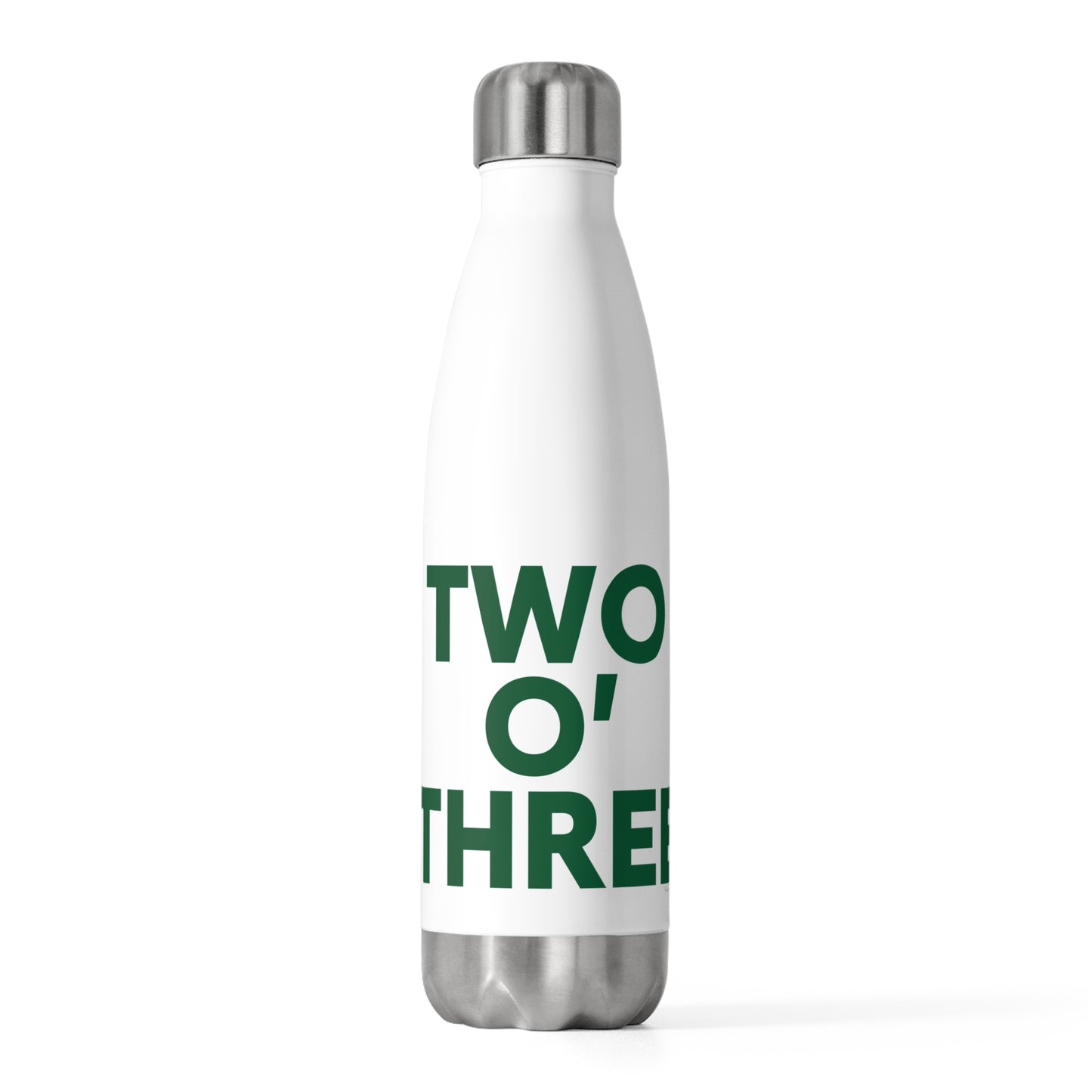 Two O’ Three 20oz Insulated Bottle Lucky Green – St. Patrick’s Day