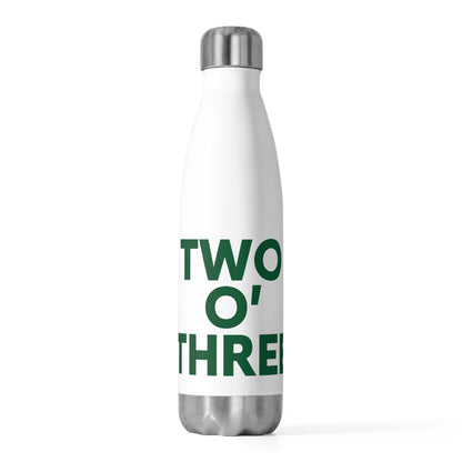 Two O’ Three 20oz Insulated Bottle Lucky Green – St. Patrick’s Day