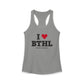 I Heart BTHL Women's Ideal Racerback Tank Top