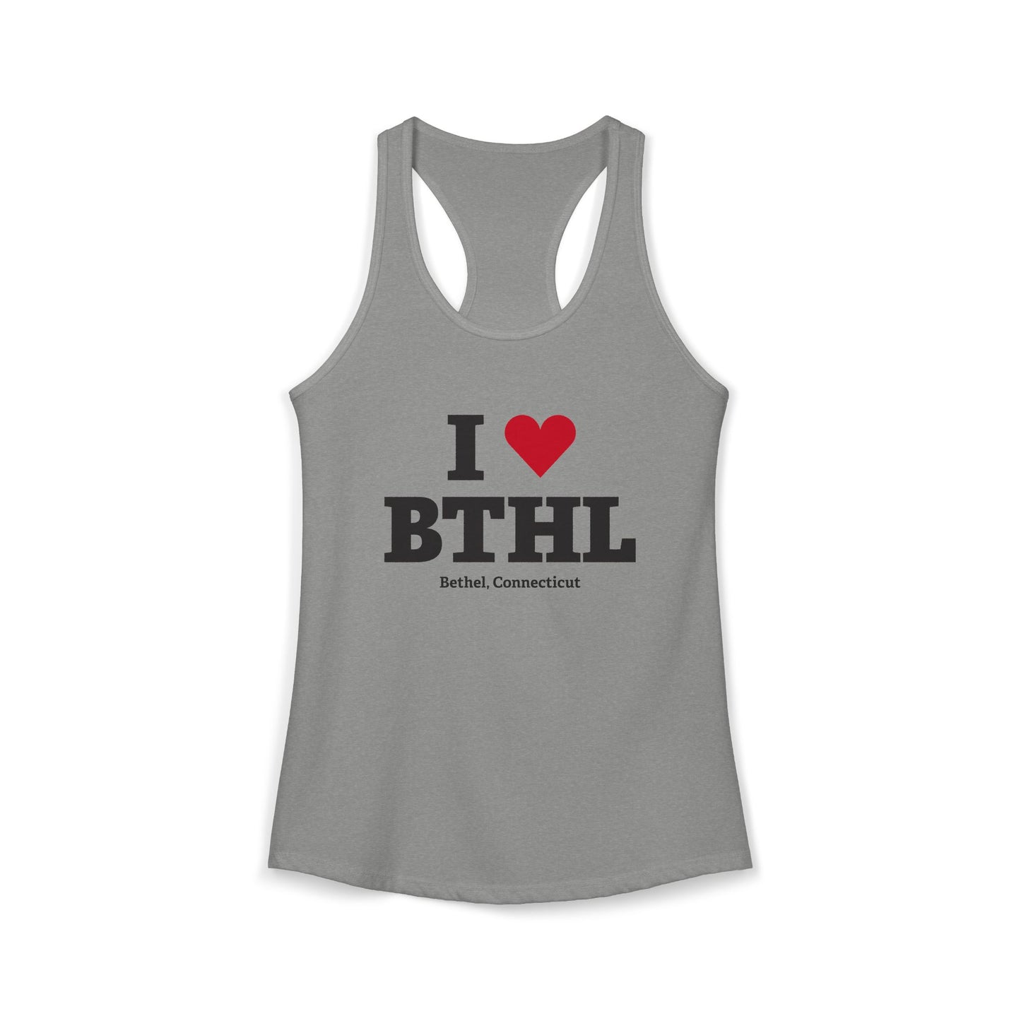 I Heart BTHL Women's Ideal Racerback Tank Top