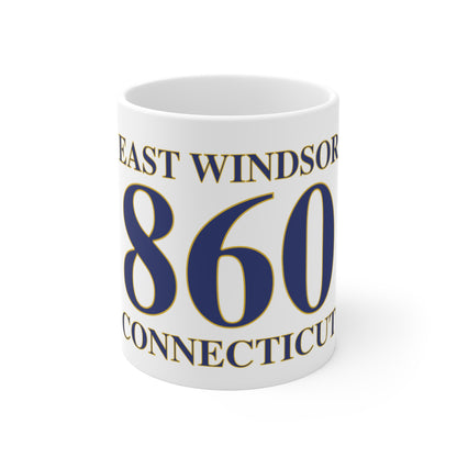 East Windsor 860 Connecticut  Canton Mug 11oz