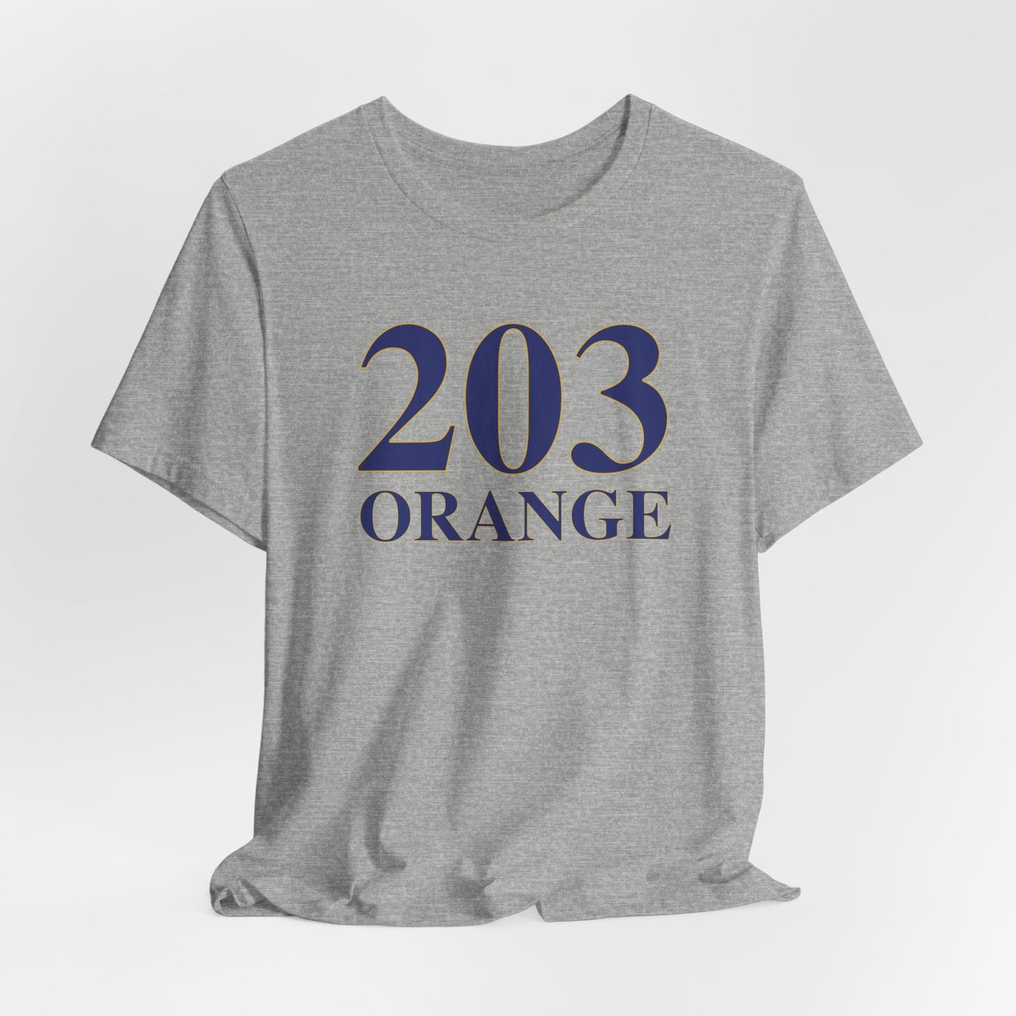 203 Orange Unisex Jersey Short Sleeve T-Shirt