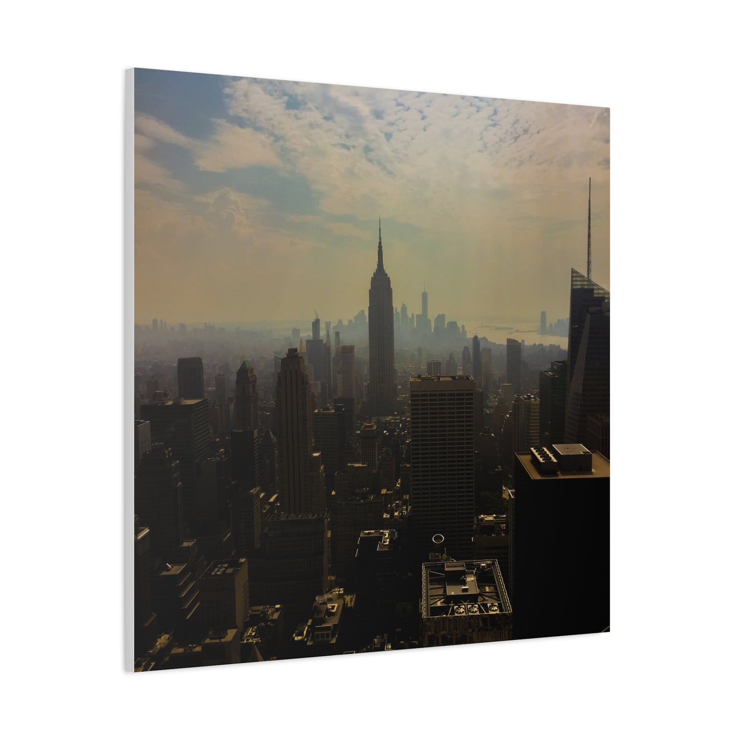 NYC Skyline Matte Canvas, Stretched, 1.25"