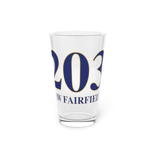 203 New Fairfield Pint Glass, 16oz