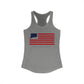 Storrs Connecticut Flag Women's Ideal Racerback Tank Top