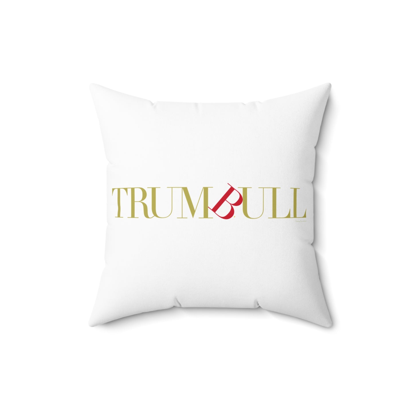 41 Tilt Trumbull  Spun Polyester Square Pillow