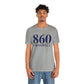 860 Cromwell Unisex Jersey Short Sleeve T-Shirt